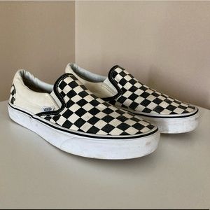 Checkered Slip-on Vans